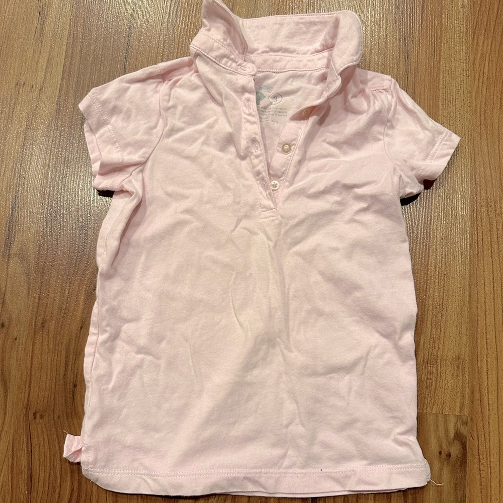 Two Primary polos size 3